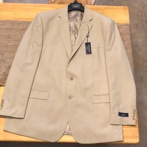 NWT men’s Chaps tan suit